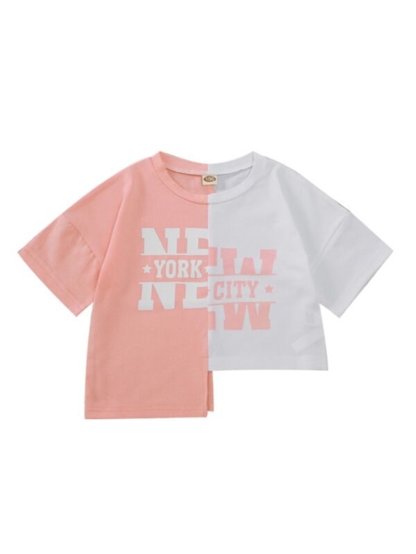 NEW YORK CITY Colorblock Girl T-Shirt
