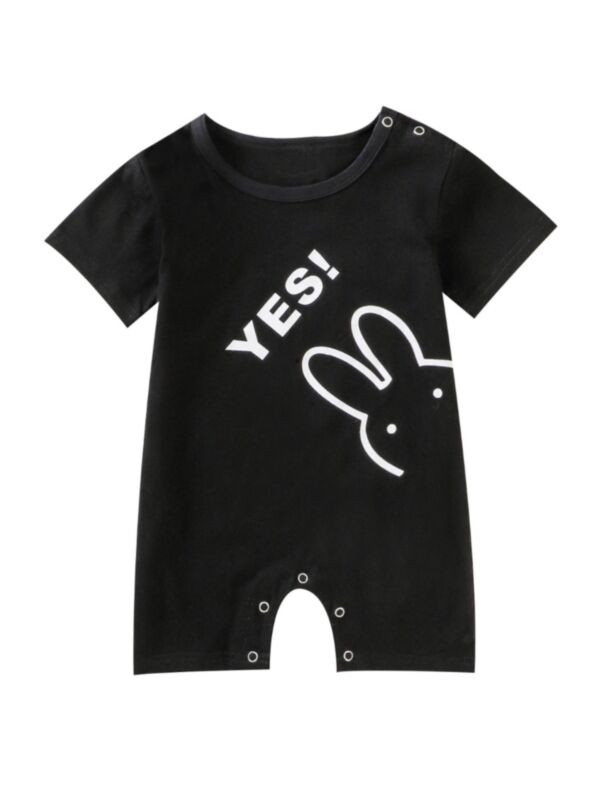 Baby Girl Bunny Romper