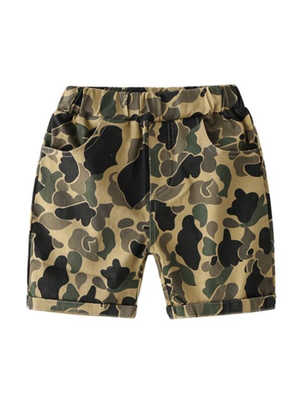 Kid Boy Camo Shorts