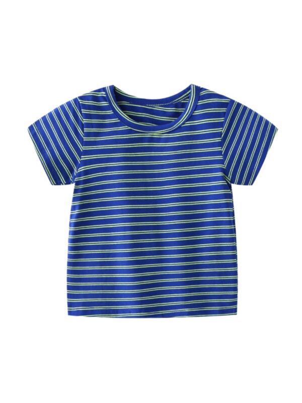 Kid Summer Striped T-shirt 