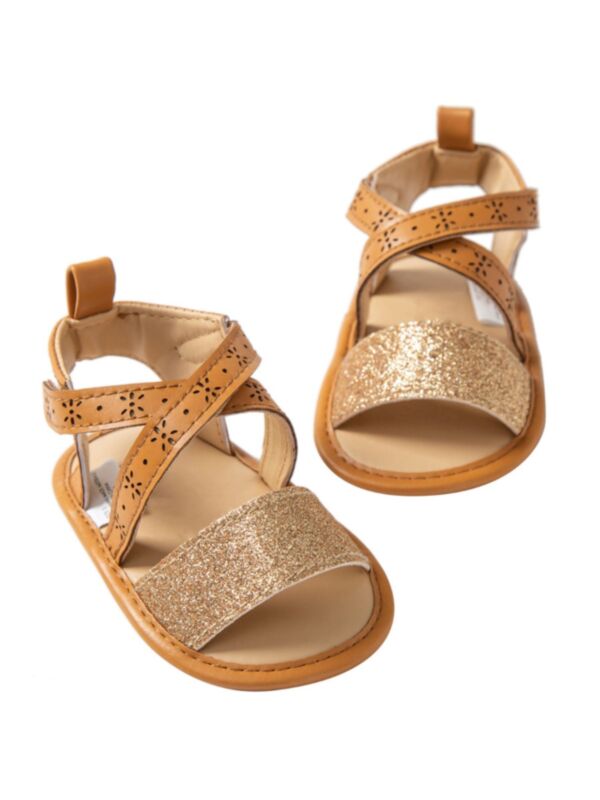 Baby Girl Soft Sole Roman Sandals Wholesale Baby Shoes 210305211