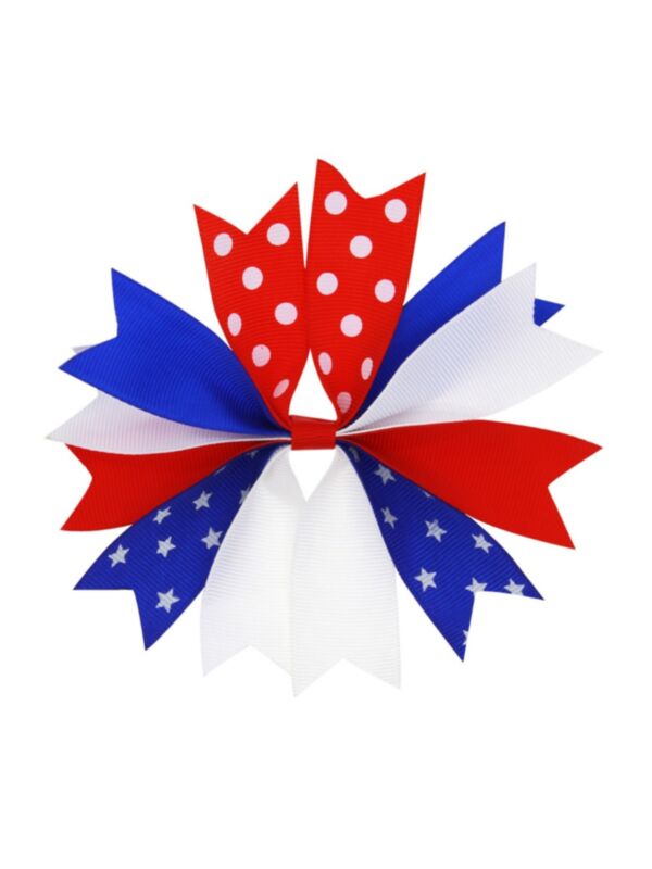 Independence Day Bow Clip