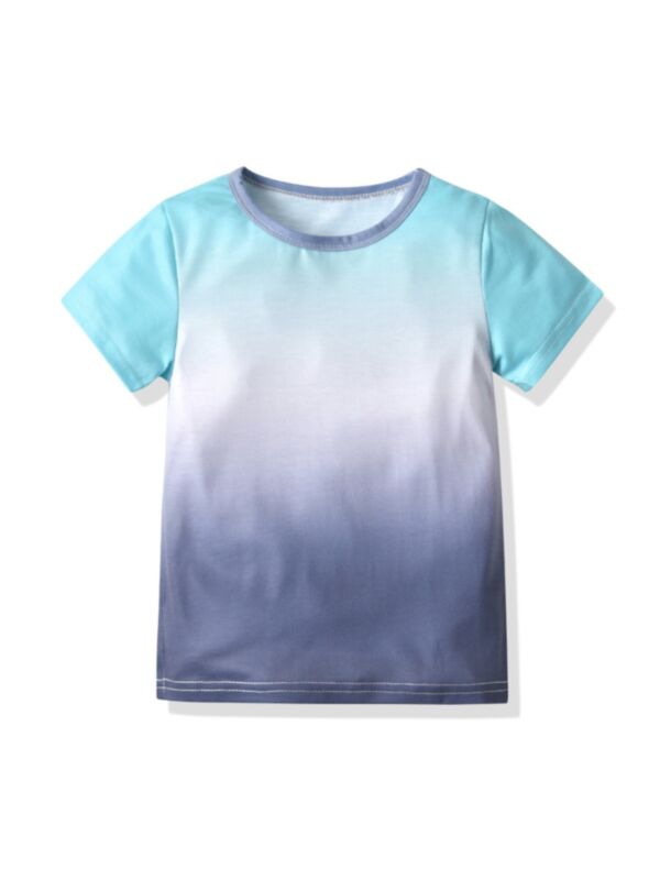 Kid Boy Tie Dye Summer T-Shirt