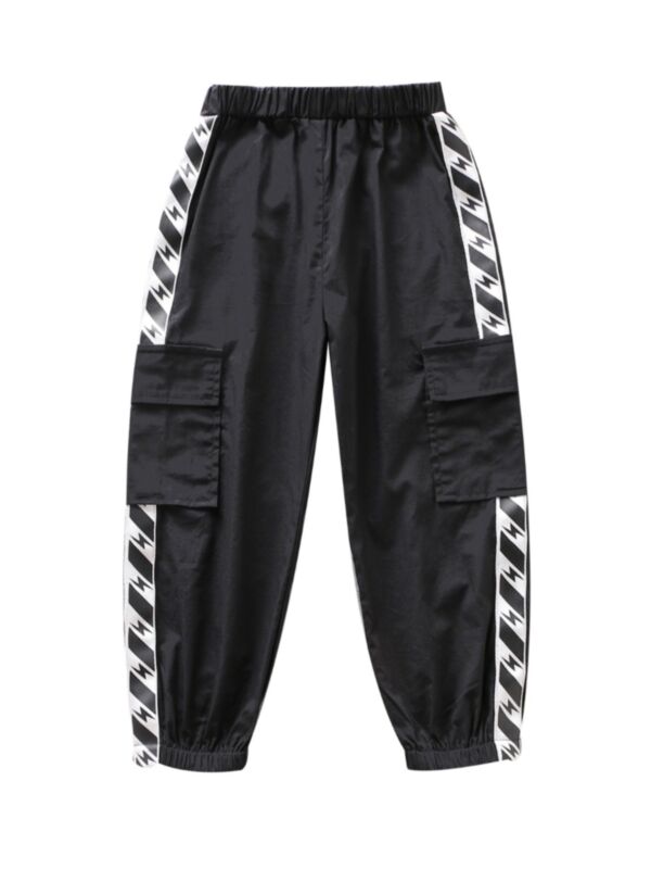 Kid Lightning Side Sports Trousers