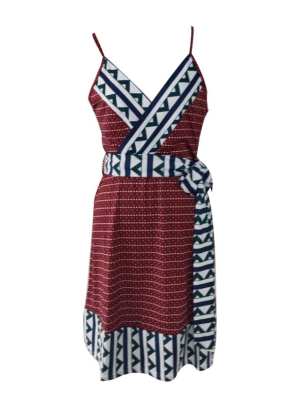 Maternity Boho Belted Cami Dress