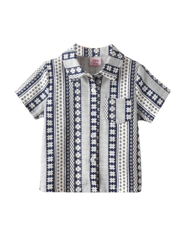 Kid Boy Ethnic Style Shirt 
