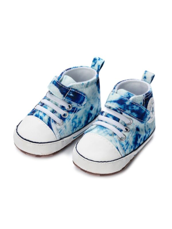 Baby Tie Dye Graphic Sneakers Wholesale Baby Shoes