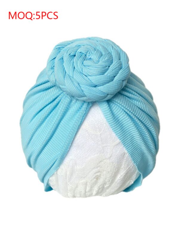 Baby Solid Color Turban Hat