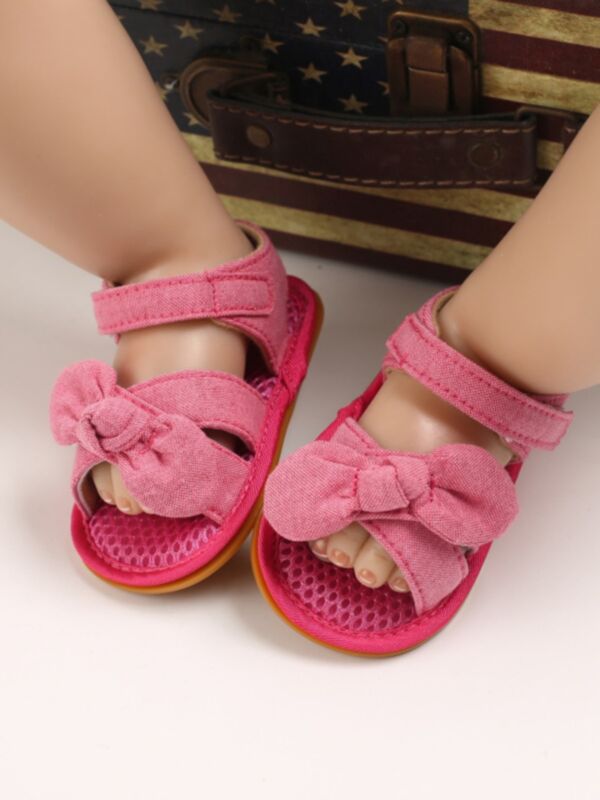 Bowknot Baby Girl Shoes Sandals 210419531