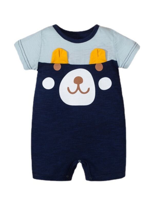 Cartoon Bear Baby Jumpsuit 210426395