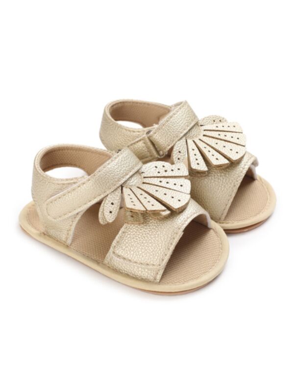 Baby Girl Tassels Crib Sandals