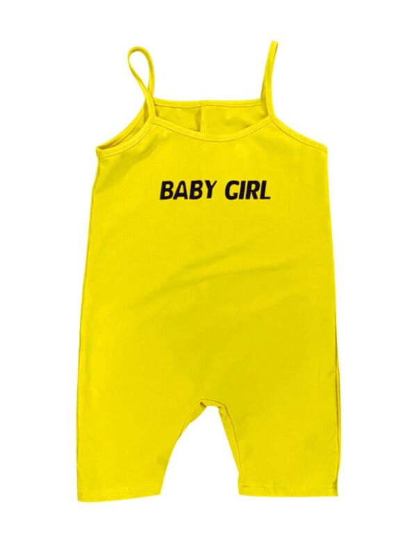 Baby Girl Cami Romper Wholesale Girls Fashion  Clothes