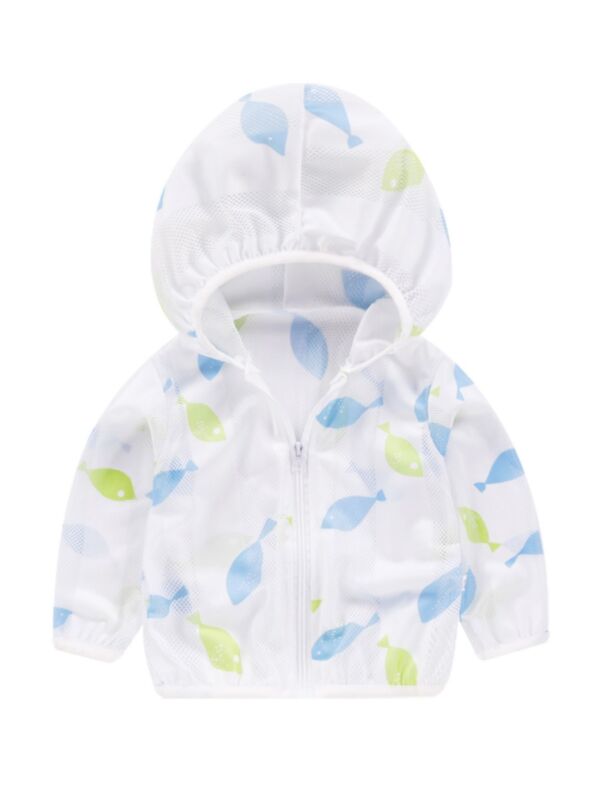 Kid Cartoon Sun Protection Clothing 21061369