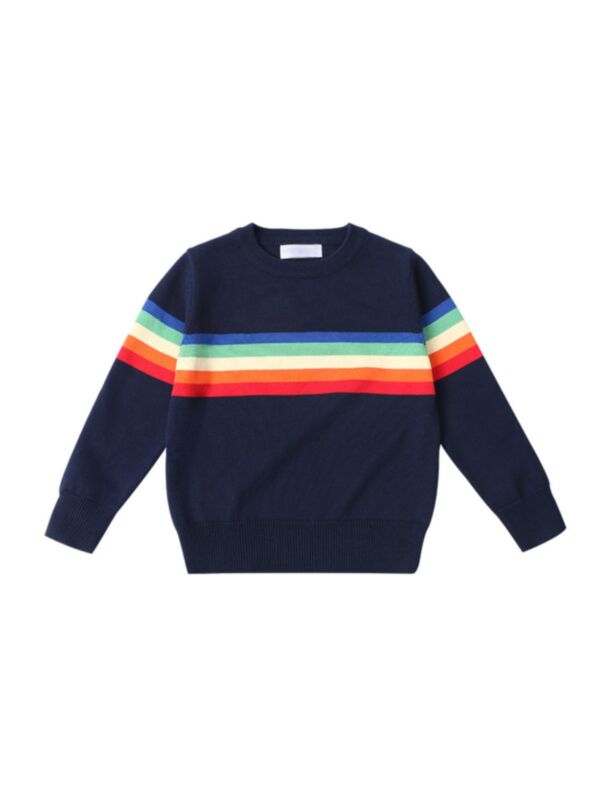 Toddler Kid Rainbow Jumper 210616024