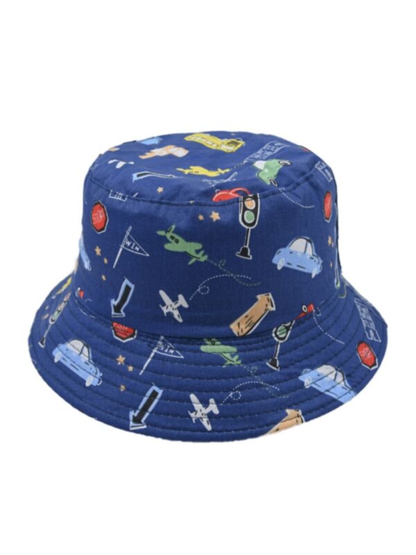 Cartoon Print Kid Bucket Hat 210617912
