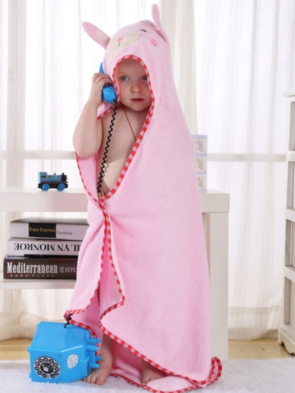 Cartoon Baby Hooded Towels 210625505