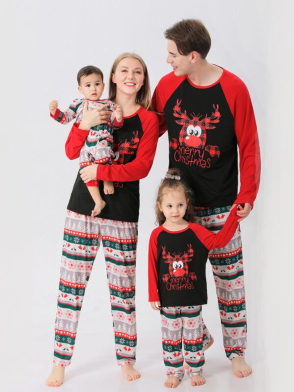 Family Matching Outfits Wholesale Christmas Pajamas 210724431