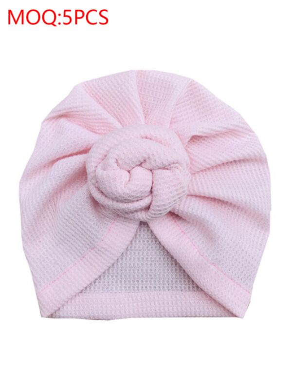 Solid Color Baby Turban Hat 210731594