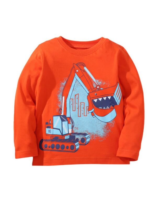 Car Print Kid Boy Top 210802712