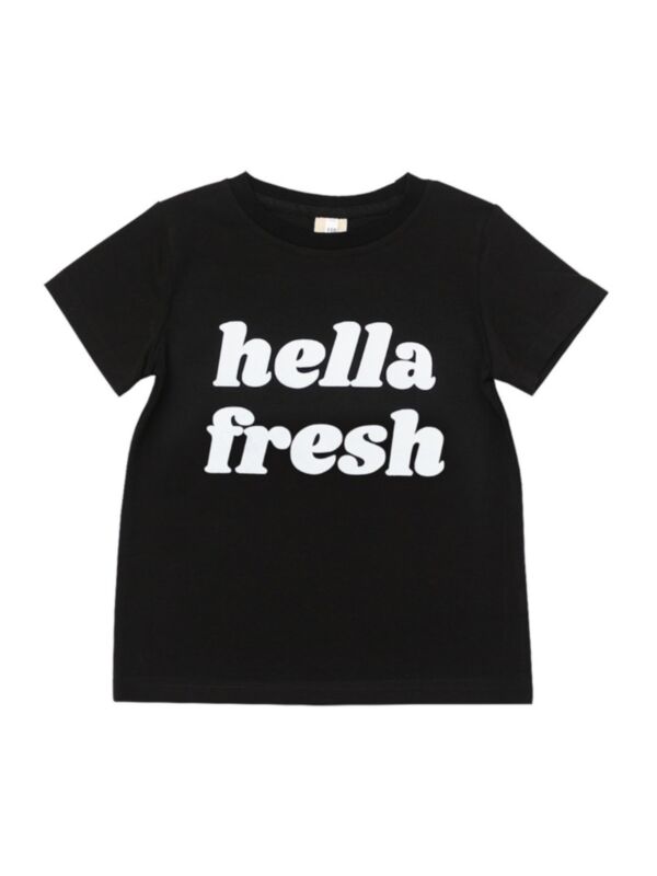 HELLA FRESH Print T-Shirts For Kids 210806998