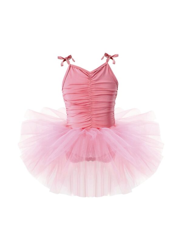 Ballet Cami Mesh Dresses For Girl Wholesale Little Girl Clothing 210814340