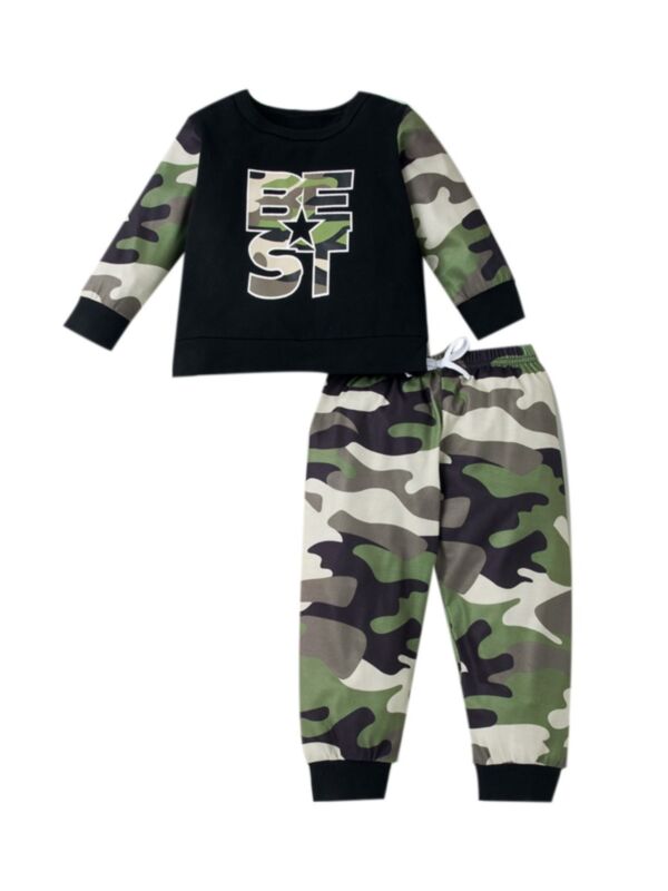 BEST Camo Print Baby Boys Sets Wholesale Boy Clothing 21082989