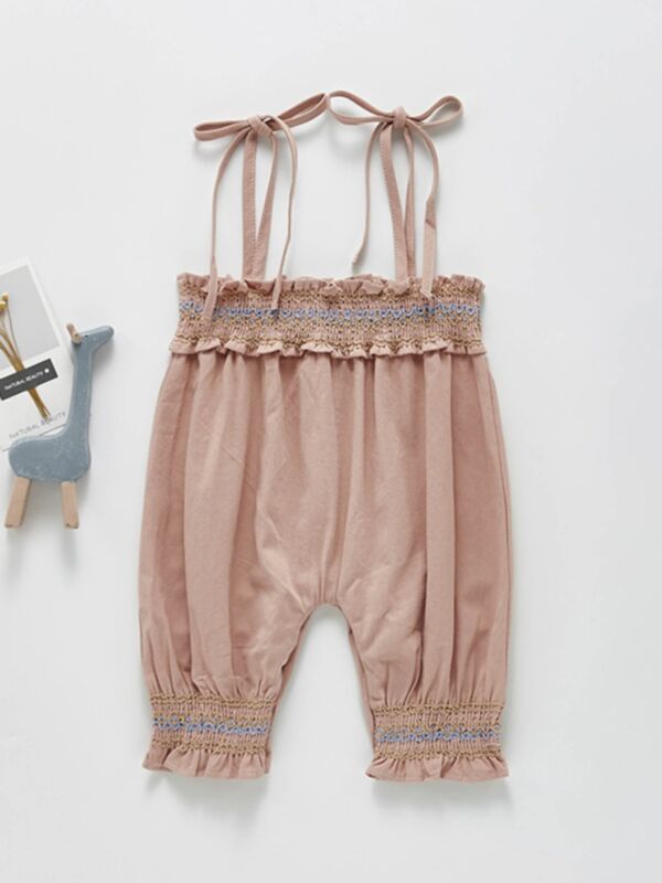 Baby Girls Sling Pants Wholesale Baby Clothing 210830337