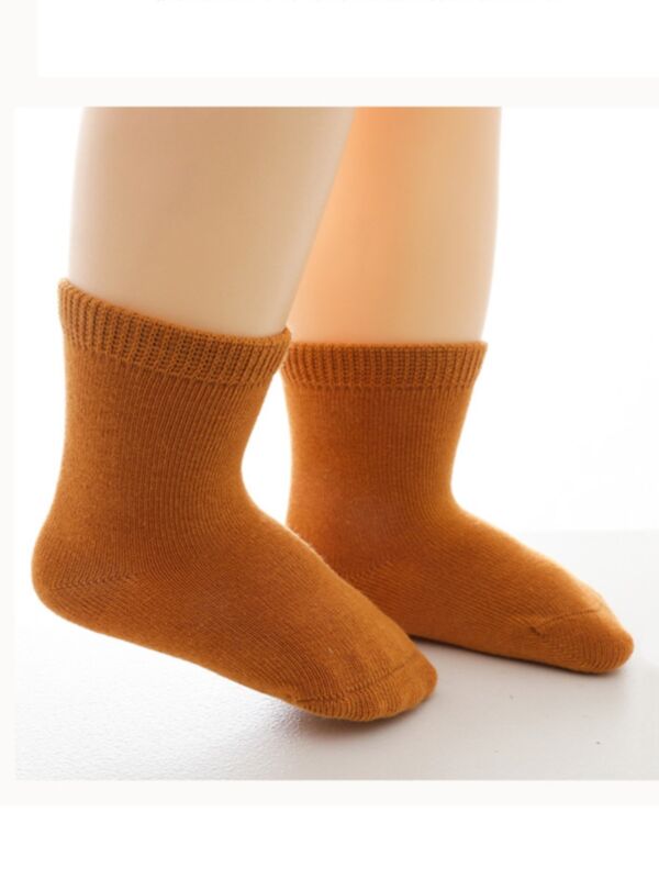  Solid Color Socks For Toddler Kids 210831733