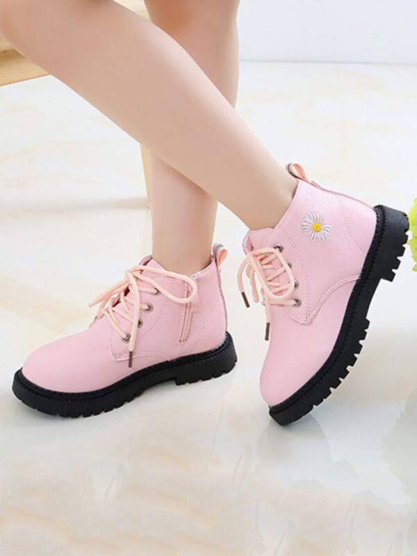Girl Daisy Flower Snow Boots 210916700