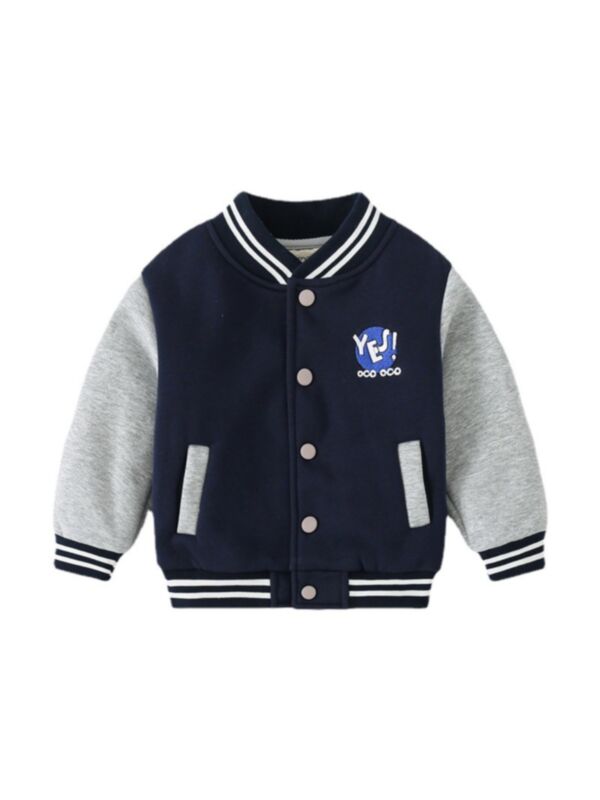 Yes Embroidery Toddler Boy Baseball Uniform Wholesale Childrens Clothing 210922012