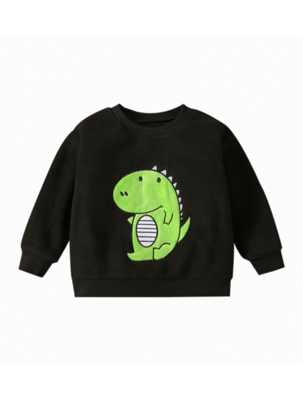 Dinosaur Pattern Wholesale Toddler Boy Sweatshirts 21101063