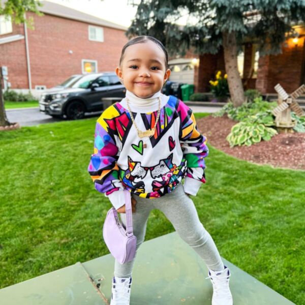 18M-6Y Colorblock Long Sleeve High Collar Pullover Wholesale Kids Boutique Clothing