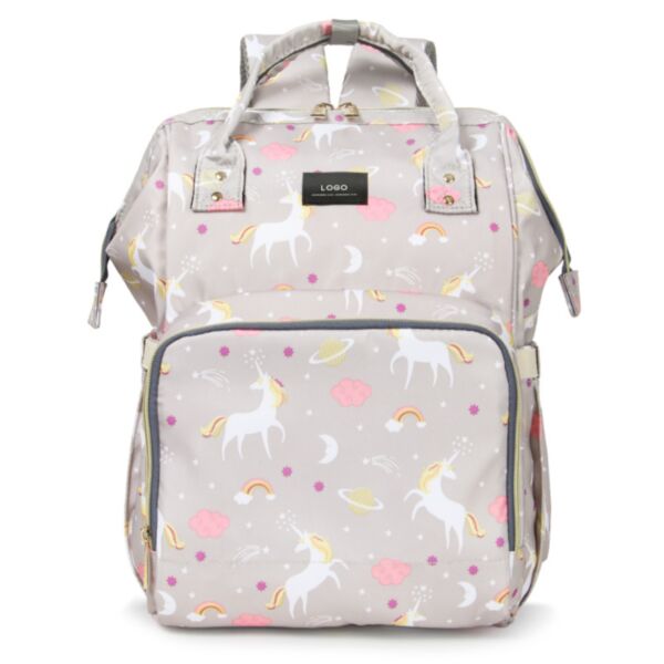 Unicorn Print Waterproof Mother And Baby Backpack KB165037
