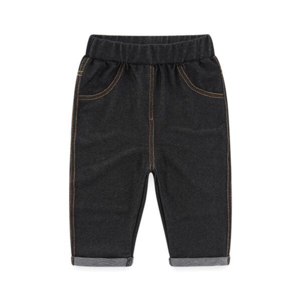 9months-4years Toddler Pants Spring And Autumn Jeans Pants black