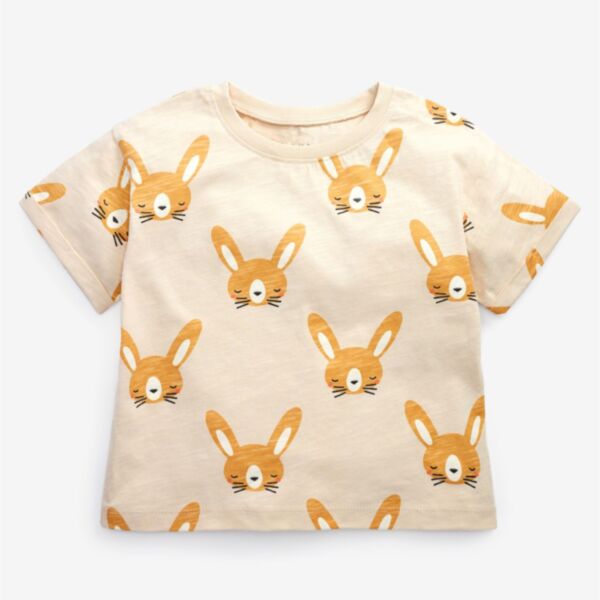 18M-7Y Toddler Girls Boys Animal Print T-Shirts Wholesale Toddler Boutique Clothing V3823050300022
