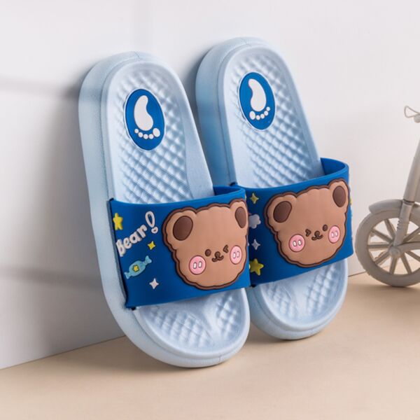 Cartoon Summer Children's Slippers Non-Slip Bath Shoes Wholesale Kids Accessories V3823032400004