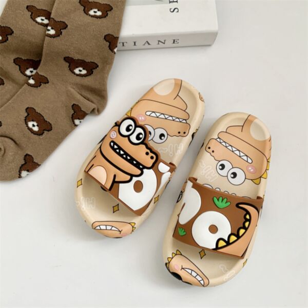 Children's Slippers Boys Summer Cartoon Dinosaur Indoor Shoes Kids Accessories Wholesale V3823032400001