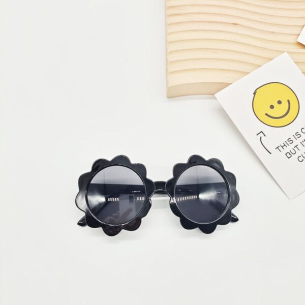 Sun Flower Cute Sunglasses Kid Wholesale Accessories