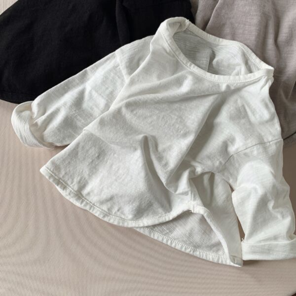 9M-6Y Knitwear Long Sleeve Loose Pullover Wholesale Kids Boutique Clothing