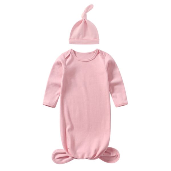 Newborn Swaddle Baby Sleeping Bag & Hat Sets Wholesale Baby Clothes V3823030700035