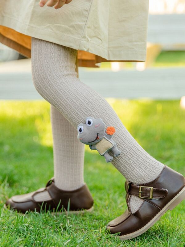 Baby Kid Girl Cartoon Frog Pantyhose