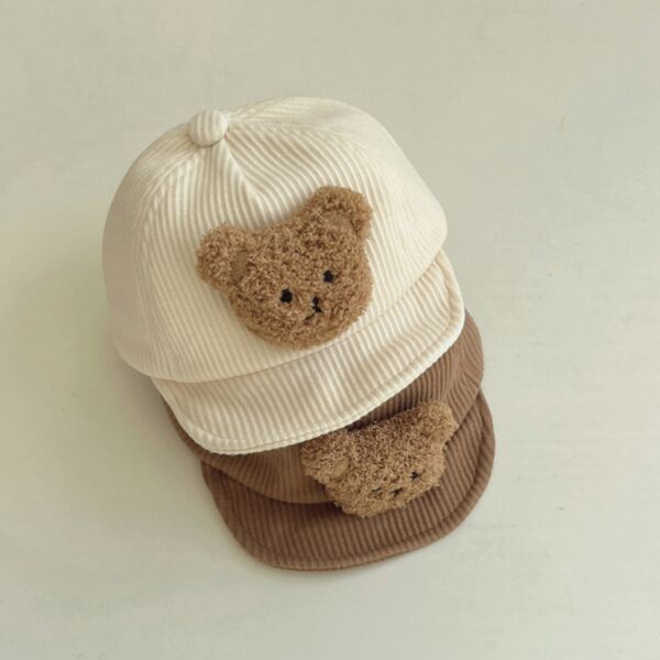 6M-3Y Toddler Bear Peaked Hat Wholesale Accessories KHV385370