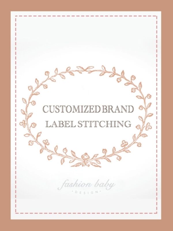 Free Stitching fee for Brandlabels-You need to Make Your Own Brandlabels First