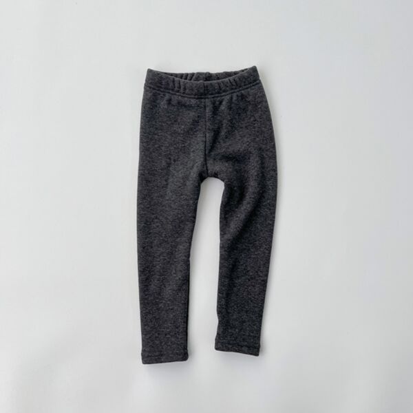 9M-6Y Solid Color Fleece Pants Warm Leggings Tights Baby Wholesale Clothing KPV492005