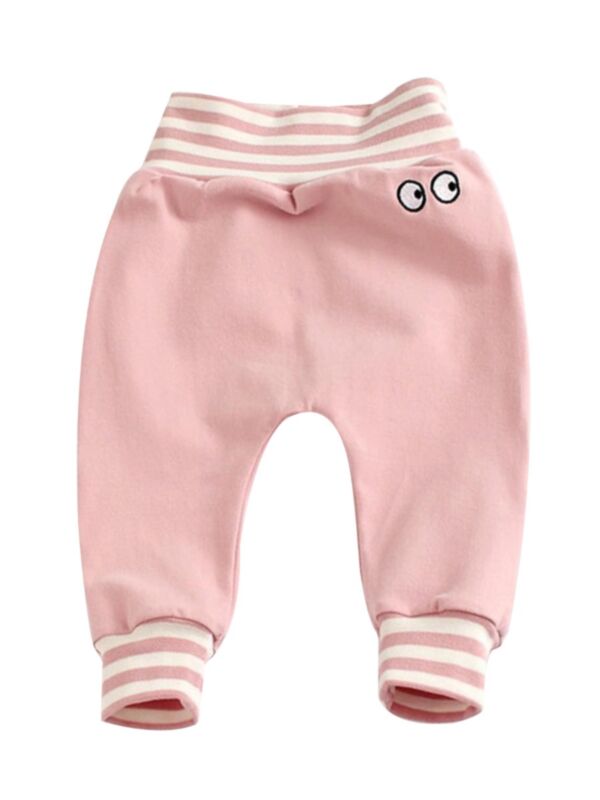 Baby Cartoon Stripe Pants