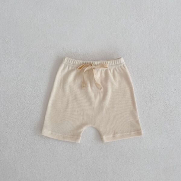 0-18M Baby Girls Solid Color Shorts Wholesale Baby Boutique Clothing V3823032800181