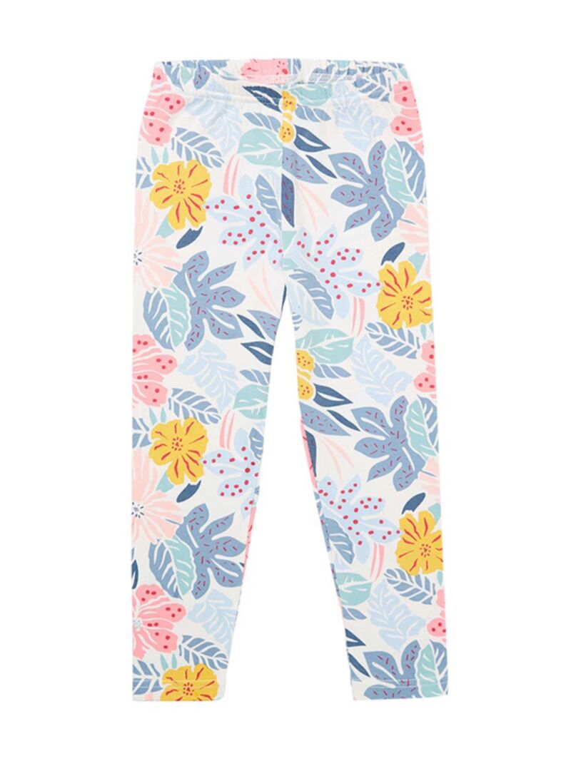Wholesale 6PACK Little Girl Floral Leggings 19102614