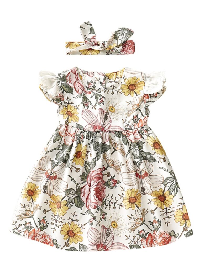 Girls Drifter Floral Flutter Set main image 1