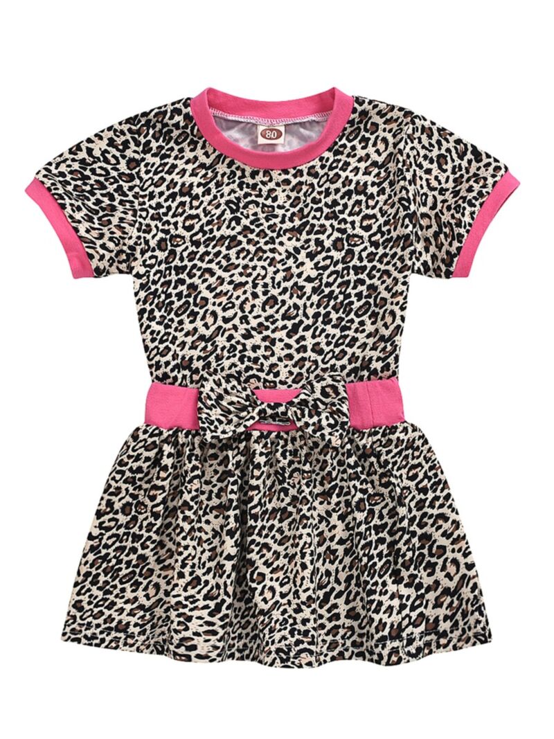 Wholesale 2Piece Summer Baby Toddler Girl Leopard Prin