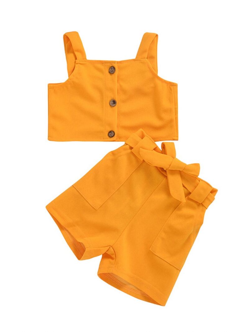Toddler 2-Piece Pleated Lace Suspenders Set